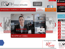 Tablet Screenshot of ecofih.com